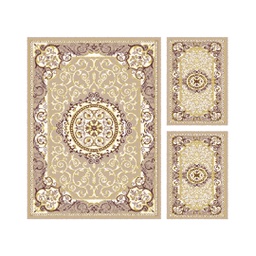 VALENCIA 5113D (Rectangular, ( T 160X220 + 2T 60X110 ), IVOIRE_CREME)