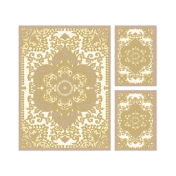 VALENCIA 5829A (Rectangular, ( T 160X220 + 2T 60X110 ), IVOIRE_CREME)