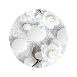 CRISTAL 0740A (Round, 120X120, MULTI COULEURS, Lamination)