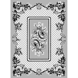 RELAX 7647F (Rectangulaire, 270X370, GRIS CLAIRE)