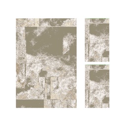 SOFIA 92310 (Rectangulaire, ( T 150X220 + 2T 60X110 ), MARRON BRONZE)
