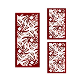 CIRTA 92160 (Rectangular, ( T 60X150 + 2T 60X110 ), BORDEAUX)