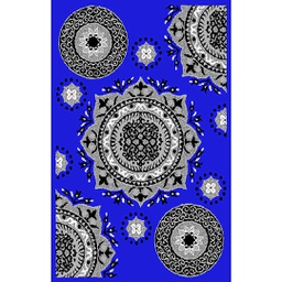 CIRTA 92670 (Rectangulaire, 180X270, BLEU ROI)