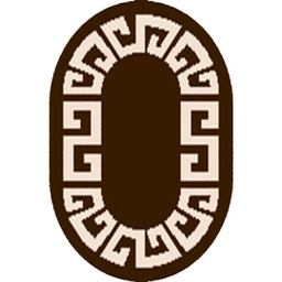 PLUME 40520 (Oval, 65X100, MARRON CHOCO LX CHICHENE)