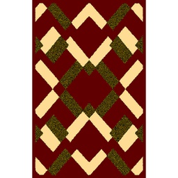 CIRTA 93010 (Rectangular, 180X270, BORDEAUX)