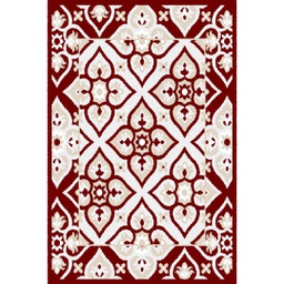 CIRTA 92081 (Rectangular, 180X270, BORDEAUX)