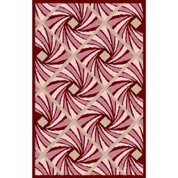 CIRTA 92161 (Rectangular, 180X270, BORDEAUX)