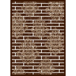 شيراز 91552 (مستطيل, 200X275, لون القهوة البني)