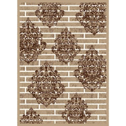 SHIRAZ 91552 (Rectangulaire, 200X275, IVOIRE)