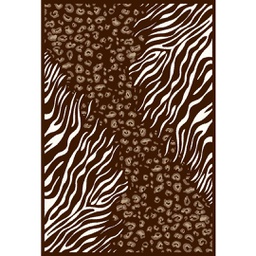 SHIRAZ 91572 (Rectangulaire, 200X275, MARRON CAFE)