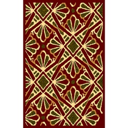 CIRTA 93030 (Rectangular, 180X270, BORDEAUX)