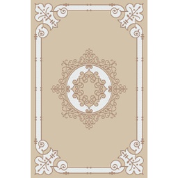 CIRTA 93080 (Rectangular, 180X270, IVOIRE CLAIRE)