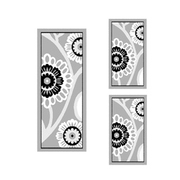 CIRTA 92570 (Rectangular, ( T 60X150 + 2T 60X110 ), GRIS CLAIRE)