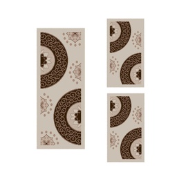 CIRTA 92670 (Rectangular, ( T 60X150 + 2T 60X110 ), IVOIRE CLAIRE)