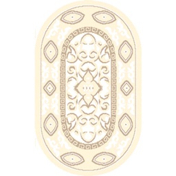 فالينسيا 5112A (بيضوي, 65X100, قشدي / قشدي)