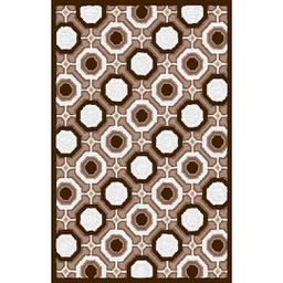 CIRTA 93230 (Rectangular, 180X270, MARRON BORDEAUX)