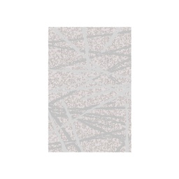 HAZAR 74570 (Rectangulaire, 60X110, GRIS CLAIRE SHRINK)