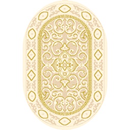 فالينسيا 5112A (بيضوي, 80X130, قشدي / قشدي)