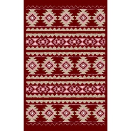 CIRTA 59731 (Rectangular, 180X270, BORDEAUX)