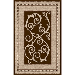 CIRTA 93210 (Rectangular, 180X270, MARRON BORDEAUX)