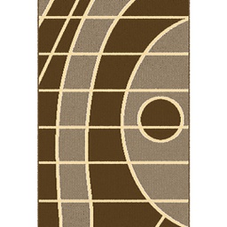 أولمبيا 74170 (مستطيل, 150X220, بني برونزي مع لمعة)
