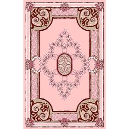 CIRTA 92990 (Rectangulaire, 180X270, ROSE POUDRE)