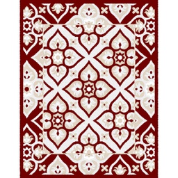 CIRTA 92081 (Rectangulaire, 210X270, BORDEAUX)