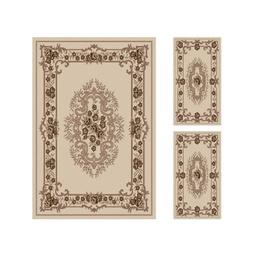 RELAX 7645E (Rectangulaire, ( T 150X220 + 2T 60X110 ), IVOIRE CLAIRE)