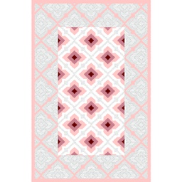 CIRTA 93240 (Rectangulaire, 180X270, ROSE POUDRE)