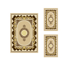 PLAZA 92380 (Rectangulaire, ( T 150X220 + 2T 75X120 ), BEIGE)
