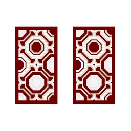 سيرتا 93231 (مستطيل, 60X220, أحمر عنابي)