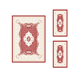 IZMIR 71300 (Rectangulaire, 140X310, BORDEAUX)