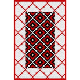 CIRTA 93240 (Rectangular, 180X270, ROUGE)