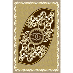 AZHAR 90720 (Rectangulaire, 200X280, MARRON BRONZE)