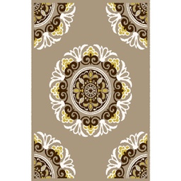 AZHAR 92090 (Rectangulaire, 200X280, MARRON BRONZE)