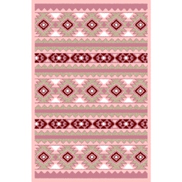 CIRTA 59730 (Rectangulaire, 180X270, ROSE POUDRE)