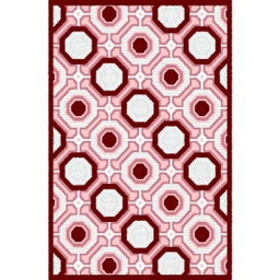 CIRTA 93231 (Rectangulaire, 150X220, BORDEAUX)