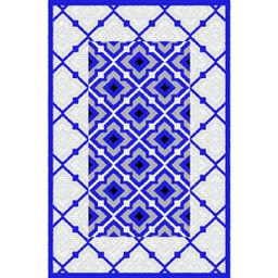 CIRTA 93240 (Rectangular, 180X270, BLEU ROI)