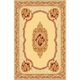 MELODIE 91151 (Rectangulaire, 190X275, CHAMPAGNE Creme)