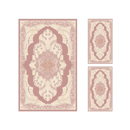 MELODIE 89031 (Rectangulaire, ( T 130X220 + 2T 60X110 ), BOIS DE ROSE_IVOIRE)