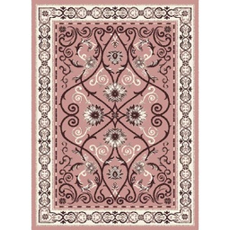 TADJ 59441 (Rectangulaire, 200X275, BOIS DE ROSE)