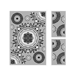 CIRTA 92670 (Rectangular, ( T 150X220 + 2T 60X110 ), GRIS CLAIRE)