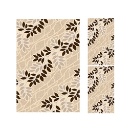 NURAY 93860 (Rectangulaire, ( T 150X220 + 2T 60X110 ), ECRU)