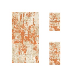 BODRUM 90910 (Rectangular, ( T 100X130 + 2T 60X100 ), BRIQUE)