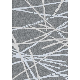 HAZAR 74575 (Rectangular, 160X230, GRIS FONCE SHRINK)