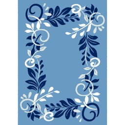PLAZA 92360 (Rectangular, 200X280, BLEU CLAIRE)
