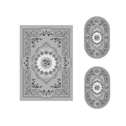 فالينسيا 9300B (مجموعات مختلفة, ( T 155X220 + 2O 90X55 ), رمادي فاتح/ رمادي فاتح)