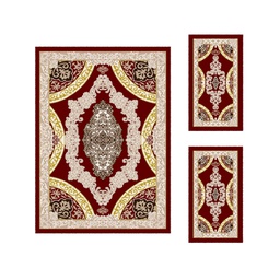 PLAZA 92370 (Rectangulaire, ( T 150X230 + 2T 60X115 ), BORDEAUX)