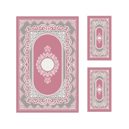PLAZA 92380 (Rectangulaire, ( T 150X230 + 2T 60X115 ), BOIS DE ROSE)