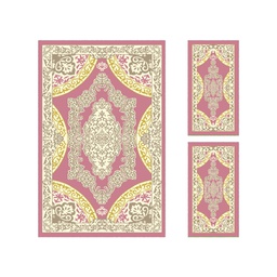 PLAZA 92370 (Rectangular, ( T 150X230 + 2T 60X115 ), BOIS DE ROSE)